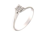 Anello Mirco Visconti Donna anelli fantasia in Oro bianco Diamante AB967/10